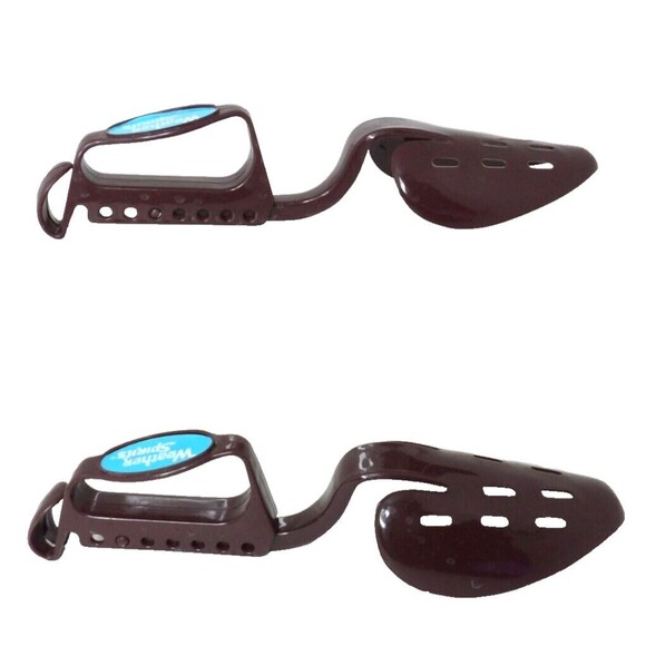 Mens Shoe Trees Stretchers Lot of 3 Shaper Black Brown Plastic Metal - Picture 3 of 16